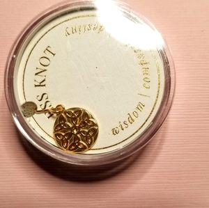 Alex and Ani 14kt gold plated charm